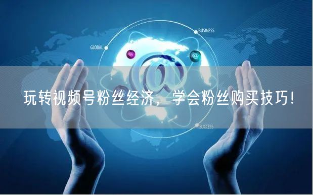 玩转视频号粉丝经济，学会粉丝购买技巧！