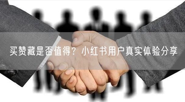 买赞藏是否值得?小红书用户真实体验分享