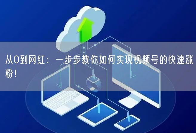 从0到网红:一步步教你如何实现视频号的快速涨粉!